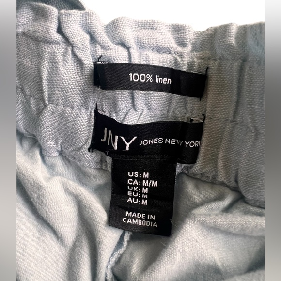 Jones New York Light Blue Linen Skirt - Picture 2 of 5